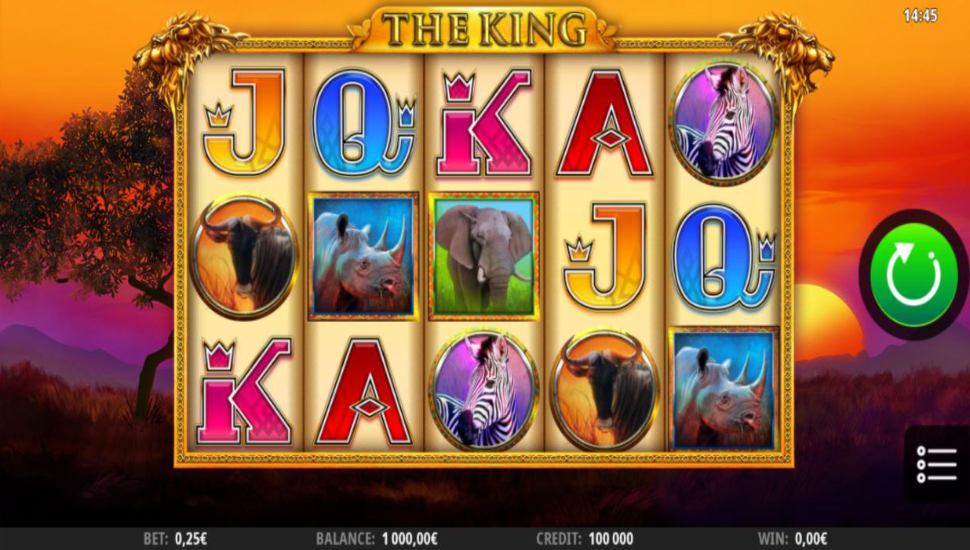 The King slot mobile