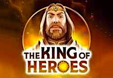 The King of Heroes slot Logo