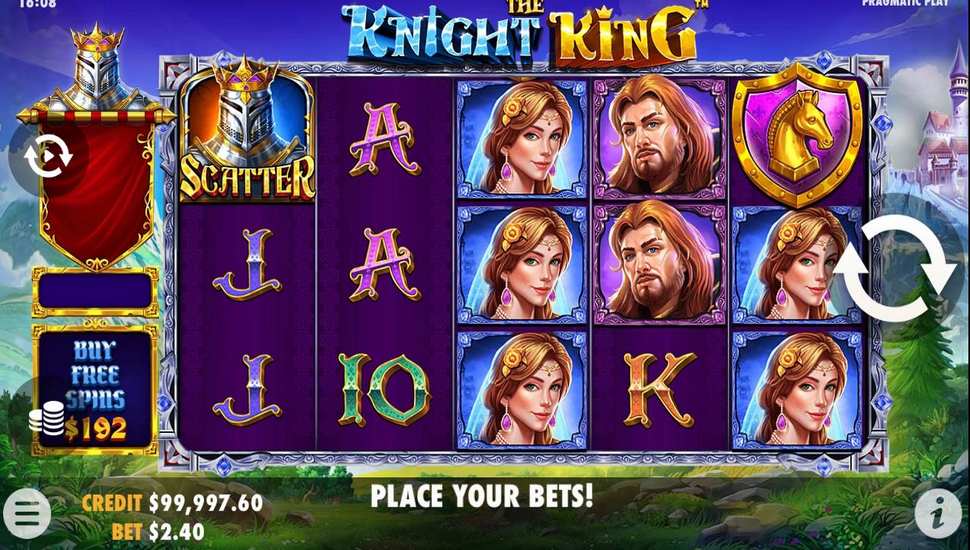 The knight king slot mobile