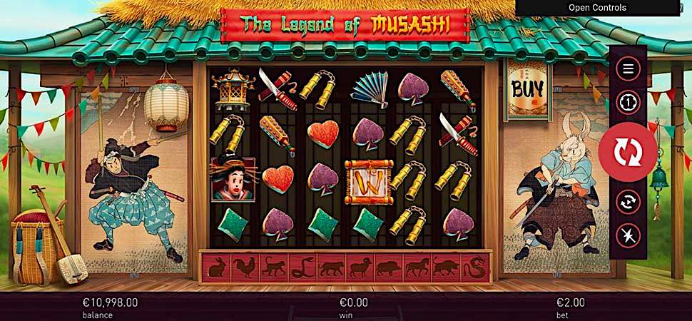 The Legend of Musashi slot mobile