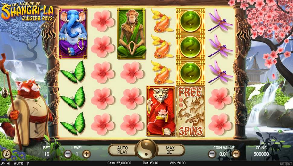 The Legend of Shangri-La: Cluster Pays Slot - Review, Free & Demo Play
