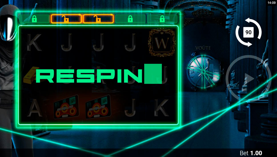 The vault slot - Respin Feature