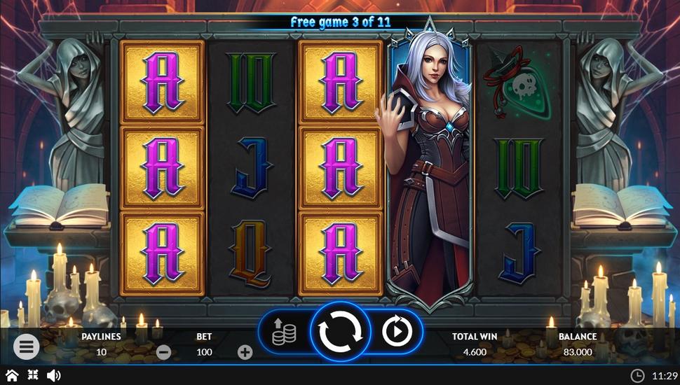 The Warlock's Book slot Free Spins