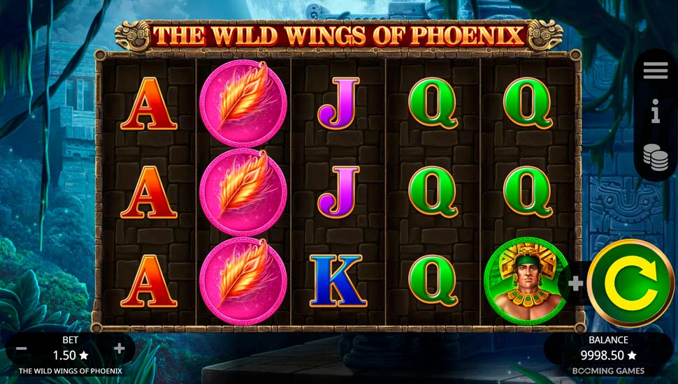 The Wild Wings of Phoenix Slot Free Play RTP 95.4% & High Volatility