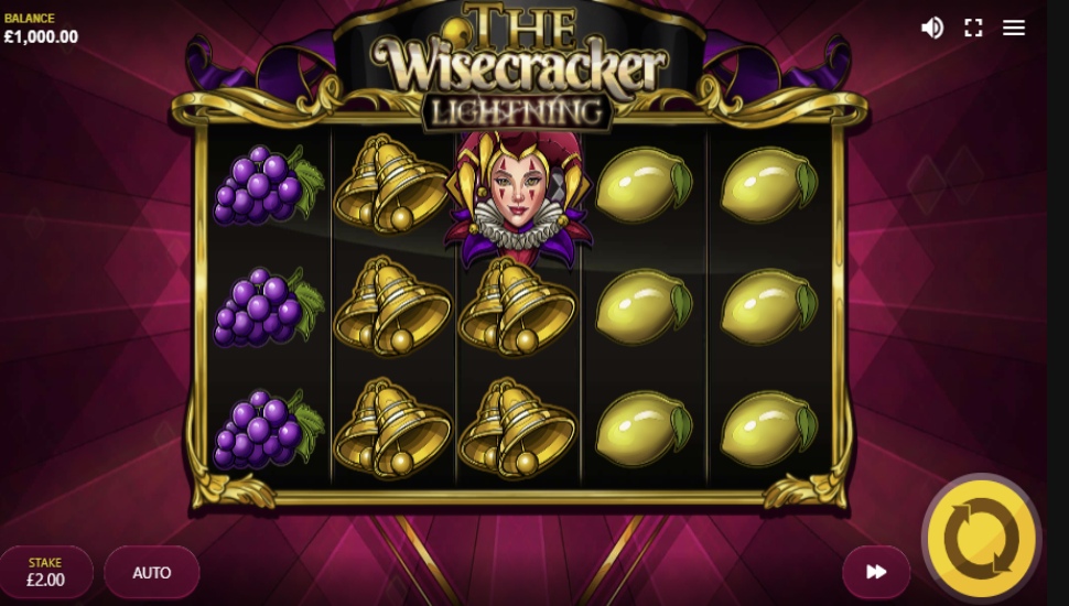 The Wisecracker Lightning Slot by Red Tiger preview