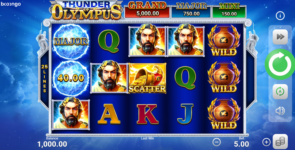 Thunder of Olympus: Hold and Win - Slot