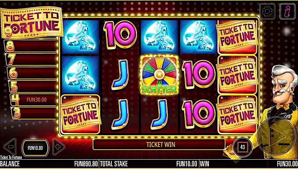 Ticket to Fortune slot Ticket to Fortune Trail