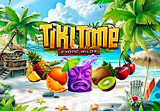 Tiki Time Exotic Wilds Slot Review | Armadillo Studios | Demo & FREE Play logo
