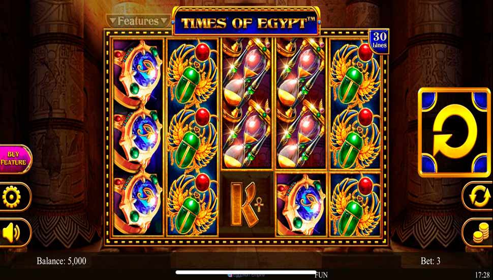 Times Of Egypt slot mobile