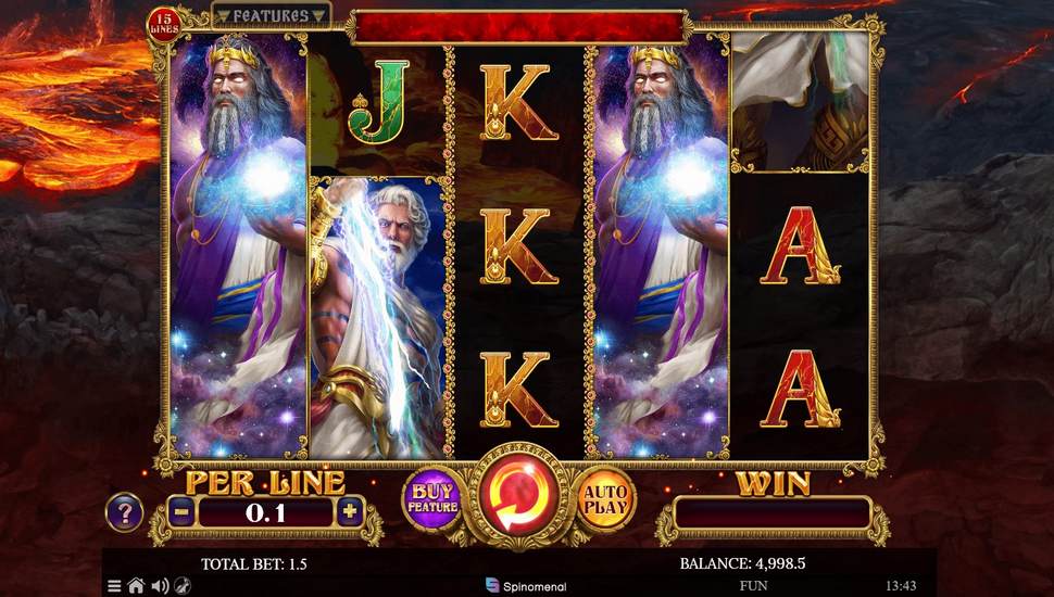 Titan's Rising 15 Lines Slot - Review, Free & Demo Play preview