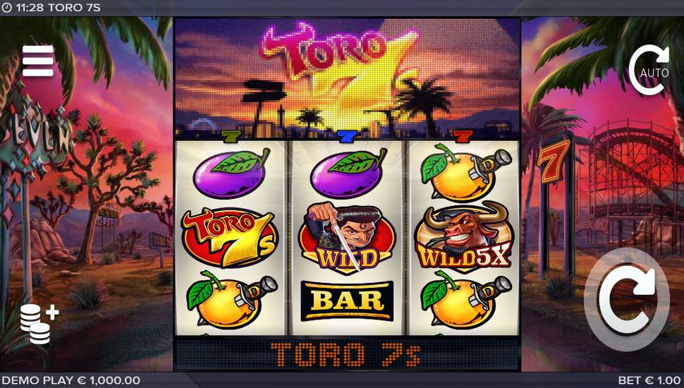 Toro 7s Slot preview