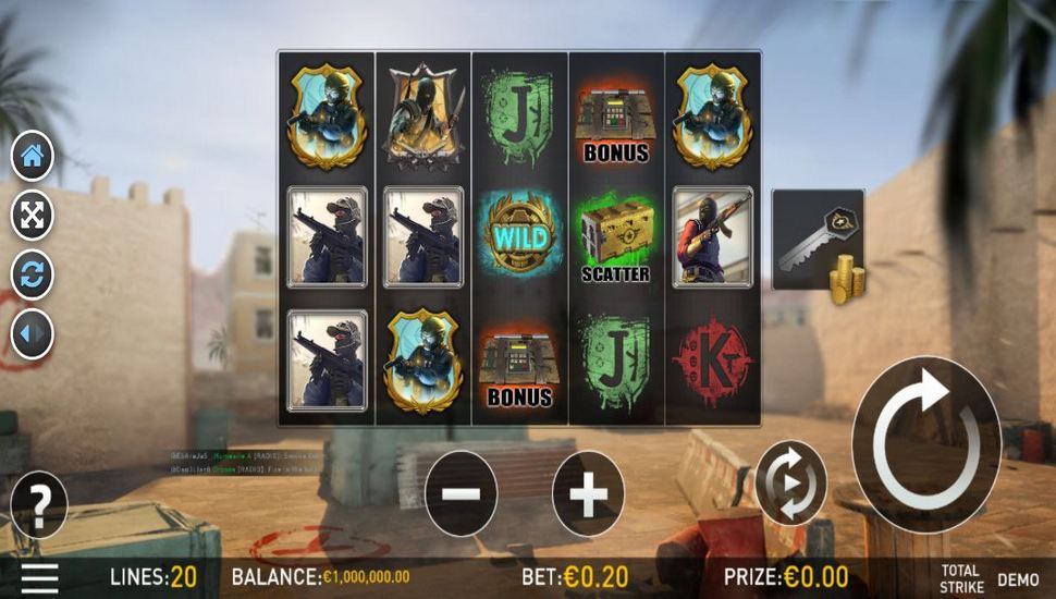Total Strike Slot Mobile