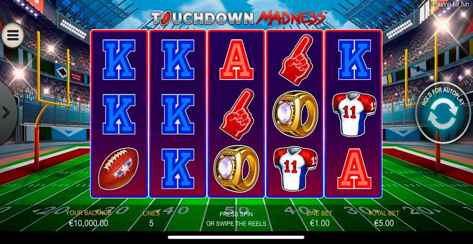 Touchdown Madness slot mobile