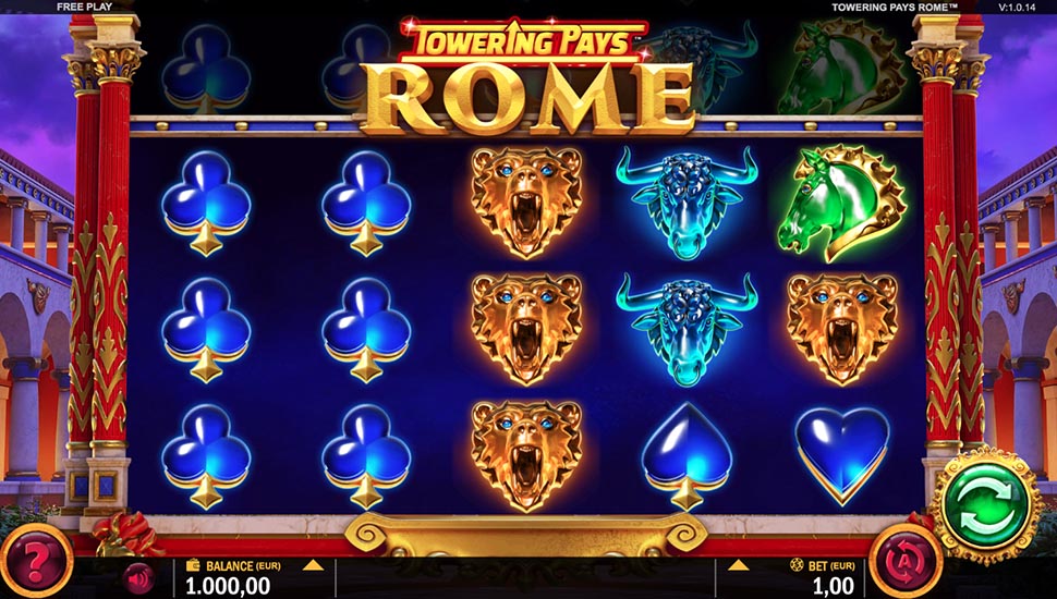 Towering Pays Rome slot
