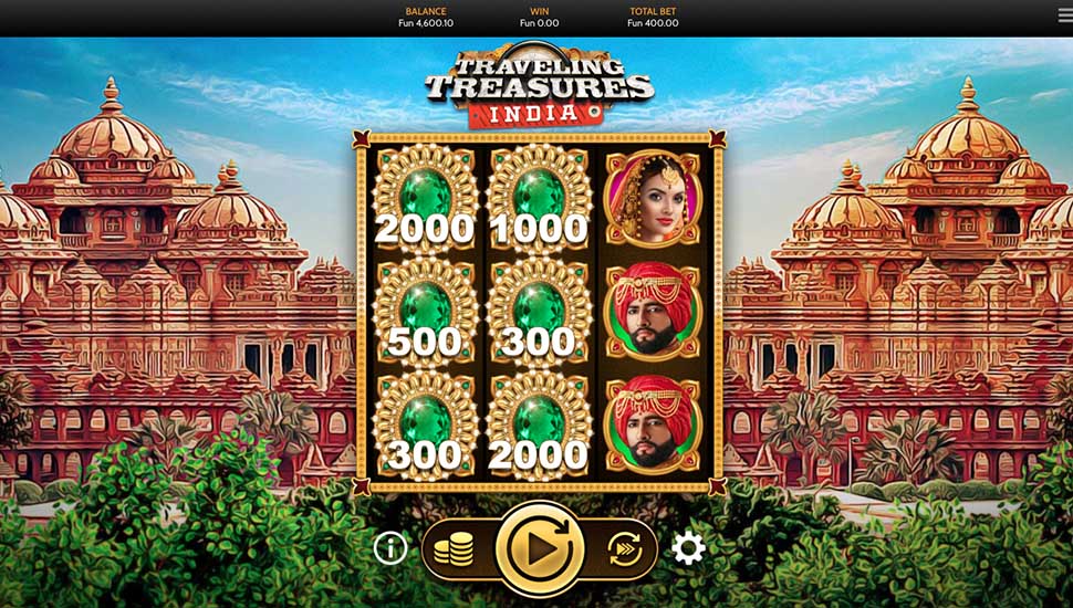 Traveling Treasures India slot machine