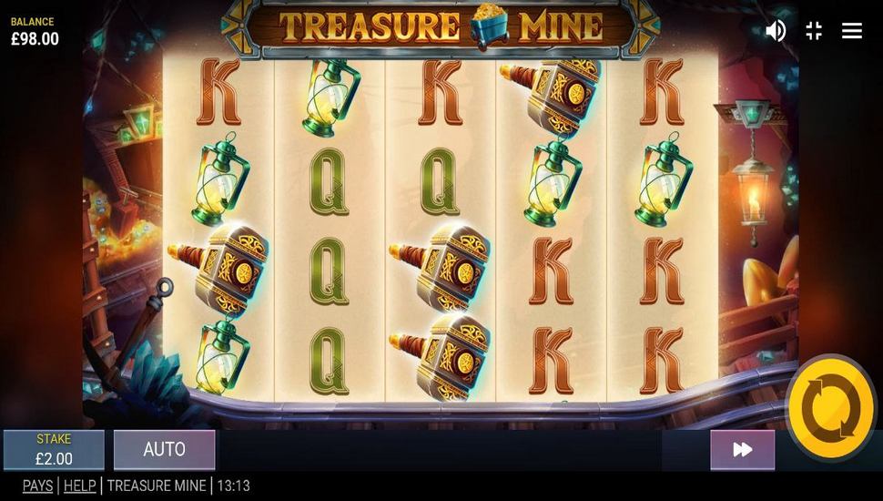 Treasure Mine Slot Mobile