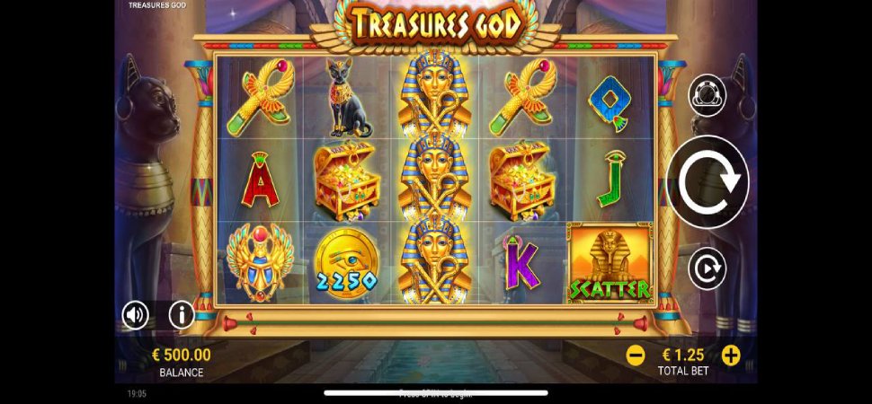 Treasures god slot mobile