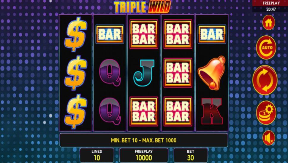 Triple Wild slot mobile