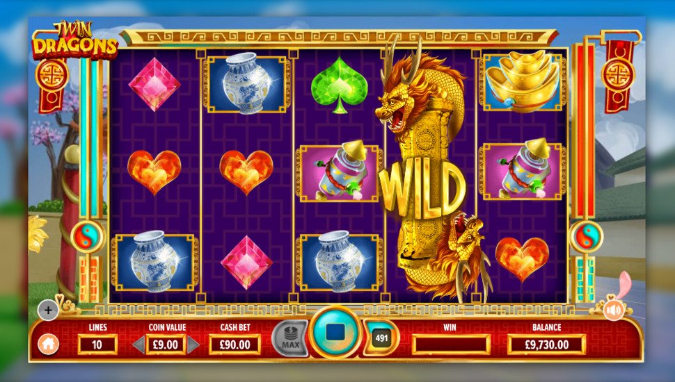 Twin Dragons slot machine