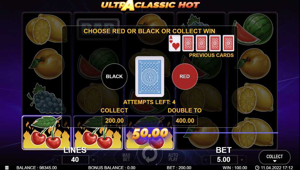 Ultra Classic Hot slot Gamble feature