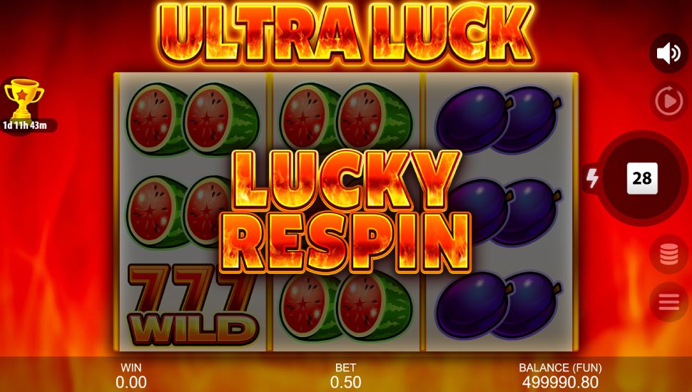 Ultra Luck slot - feature
