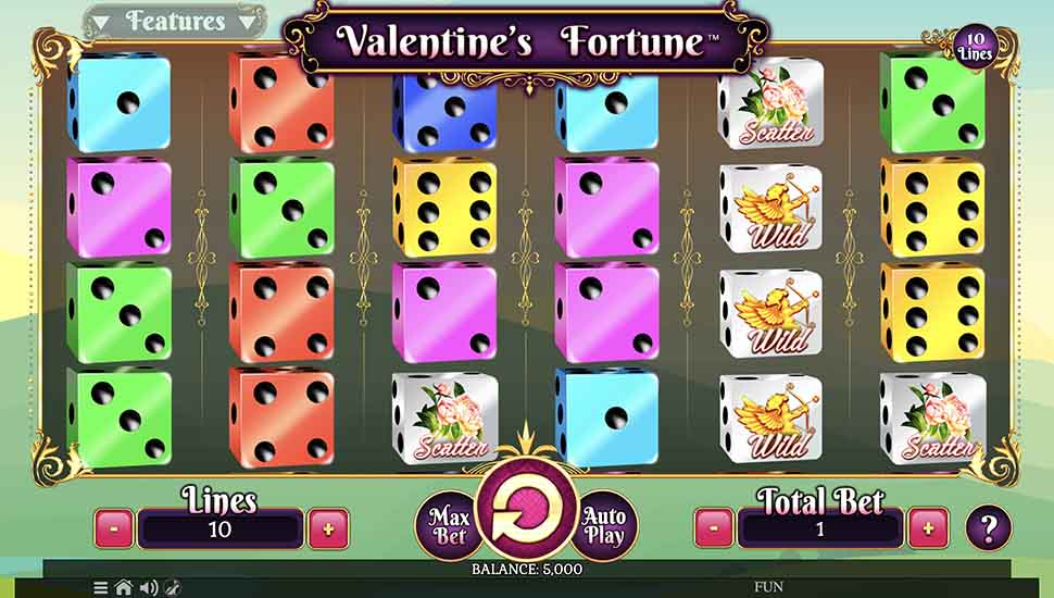 Valentine’s Fortune Dice Slot - Review, Free & Demo Play