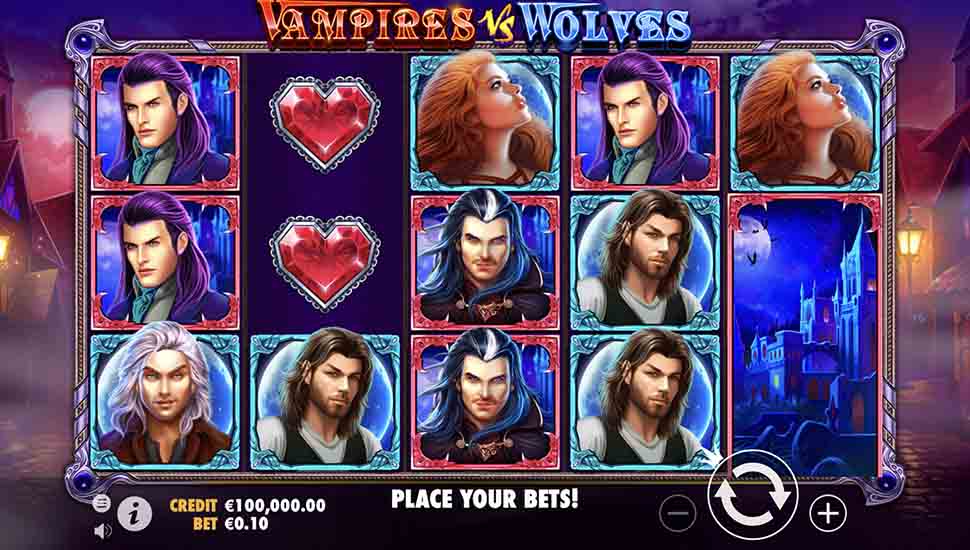 Vampires vs Wolves Slot - Review, Free & Demo Play