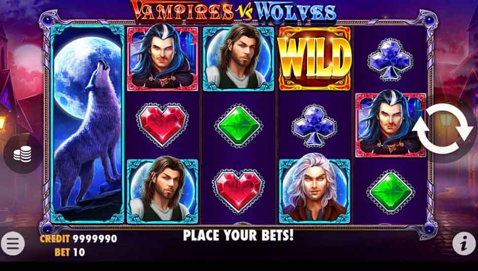 Vampires vs Wolves slot mobile