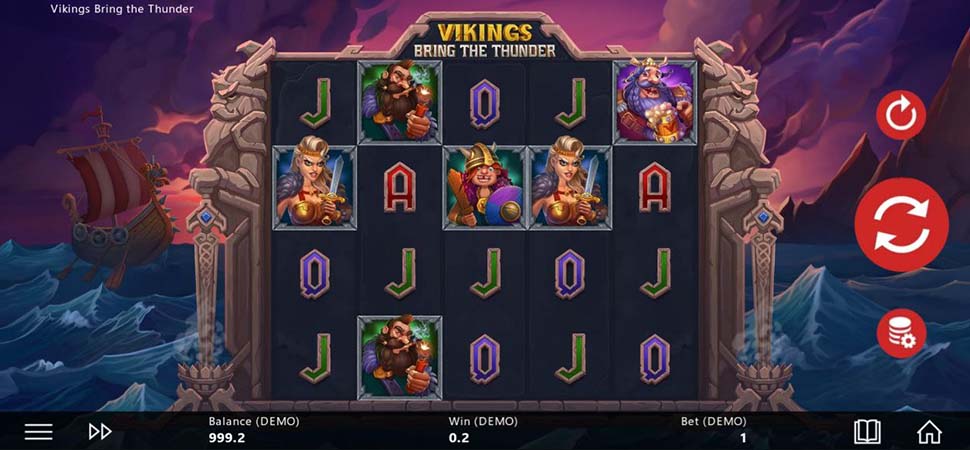 Vikings Bring The Thunder slot mobile