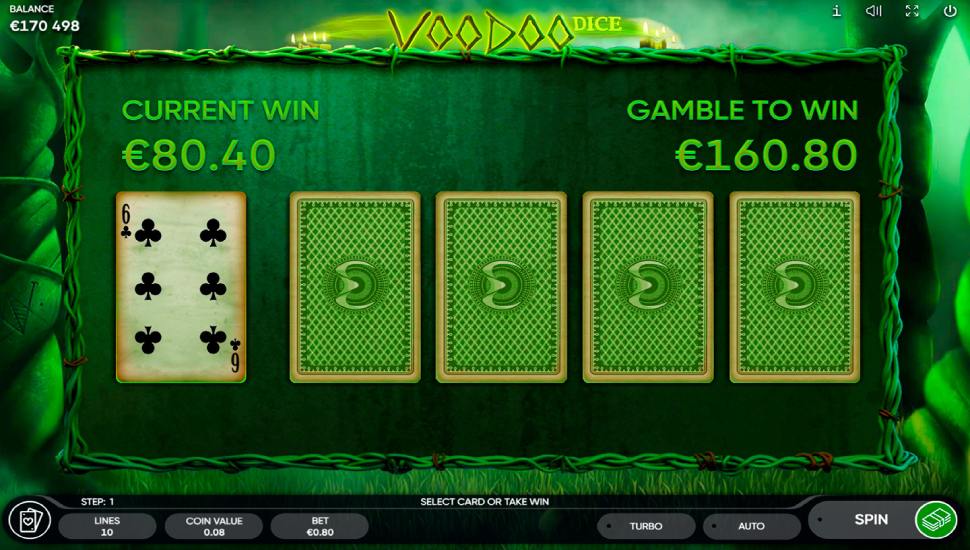 Voodoo Dice slot - risk game