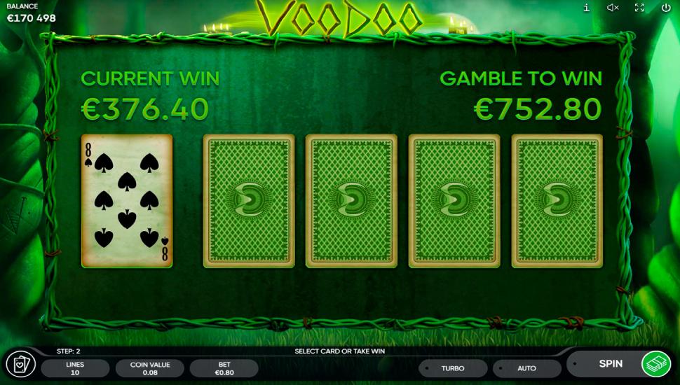 Voodoo slot - Risk game