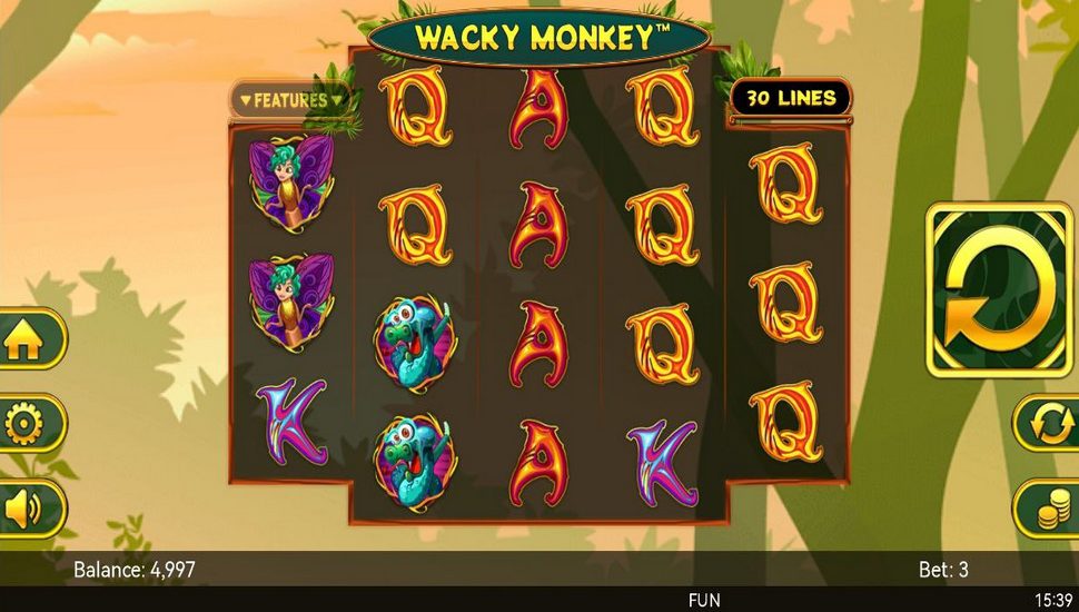 Wacky Monkey Slot Mobile