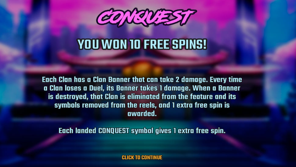 Warrior Ways slot Conquest free spins