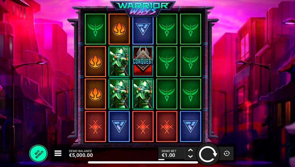 Warrior Ways slot mobile