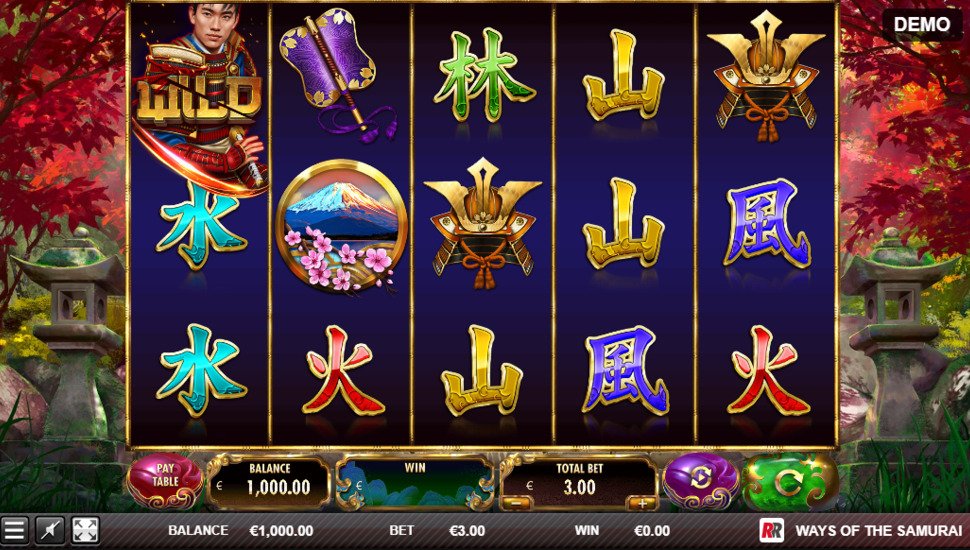 Ways of the Samurai Slot preview