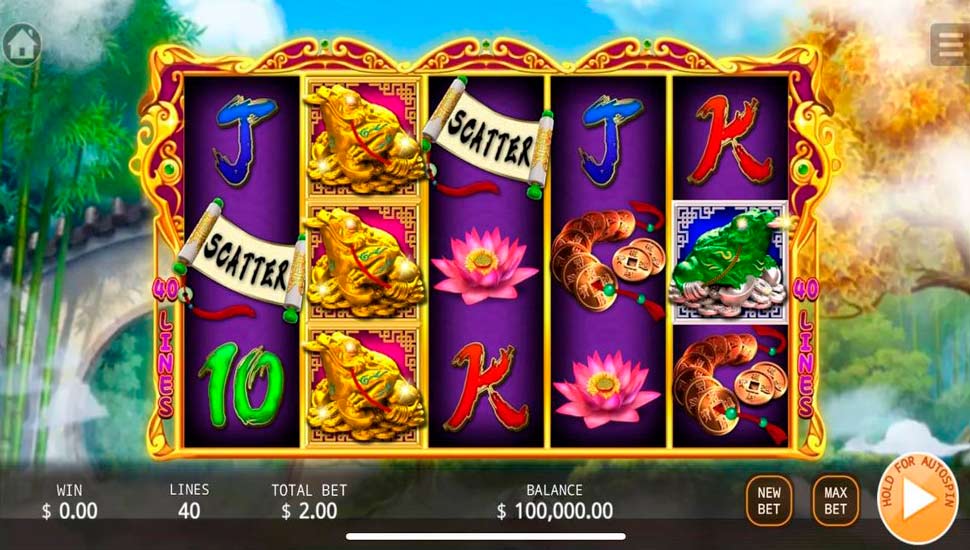 Wealth Toad slot mobile
