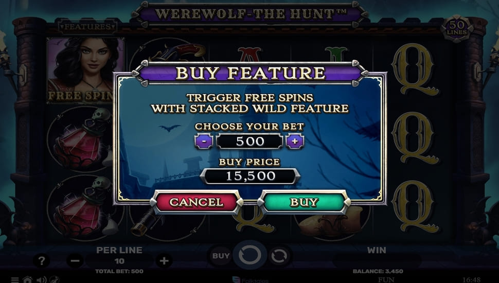 Night of the Werewolf Mobile Slot Review