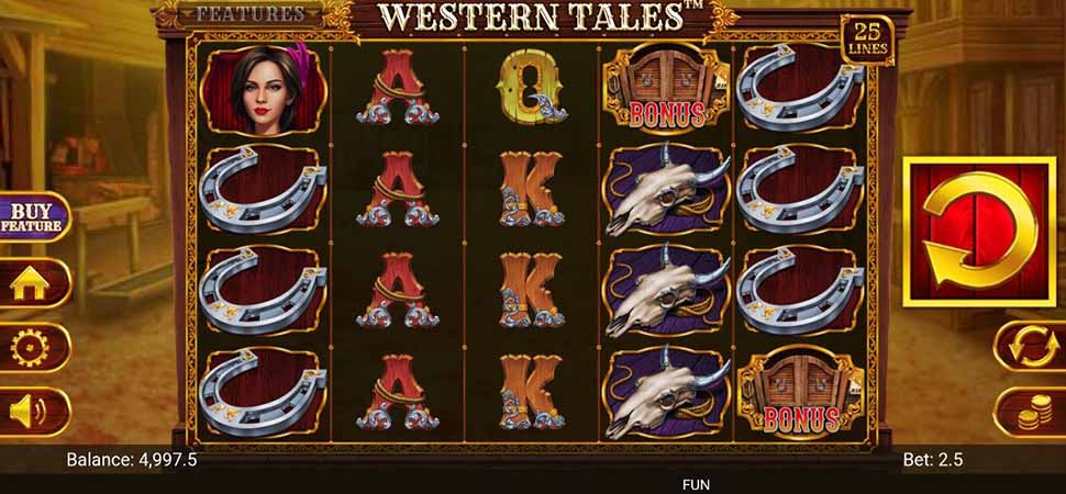 Western Tales slot mobile