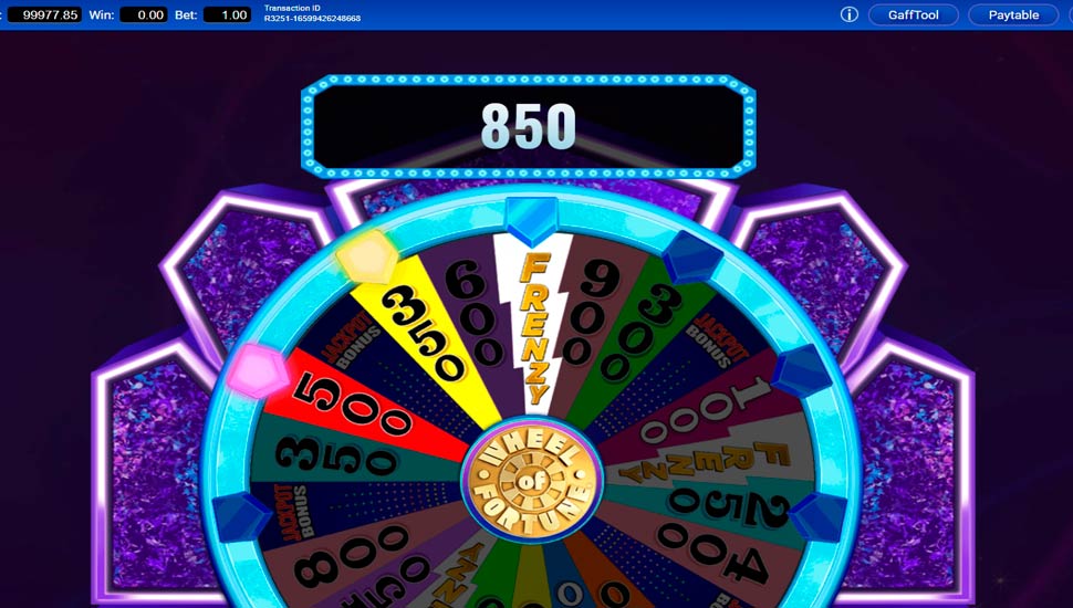Wheel of Fortune Power Wedges slot Wheel Bonus