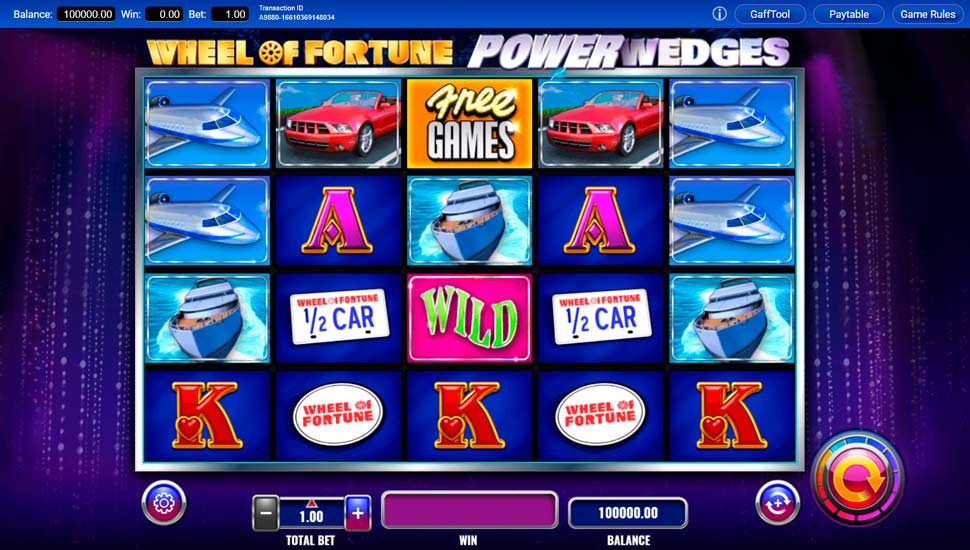 Wheel of Fortune Power Wedges Slot - Review, Free & Demo Play preview