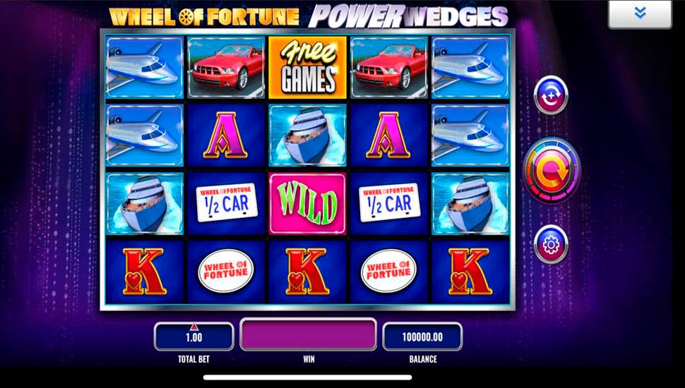 Wheel of Fortune Power Wedges slot mobile