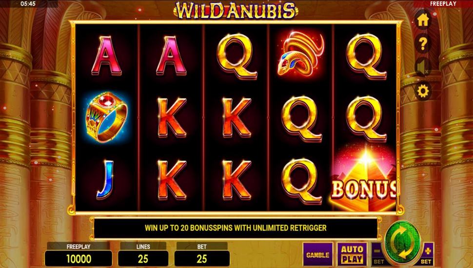 Wild Anubis Slot Mobile