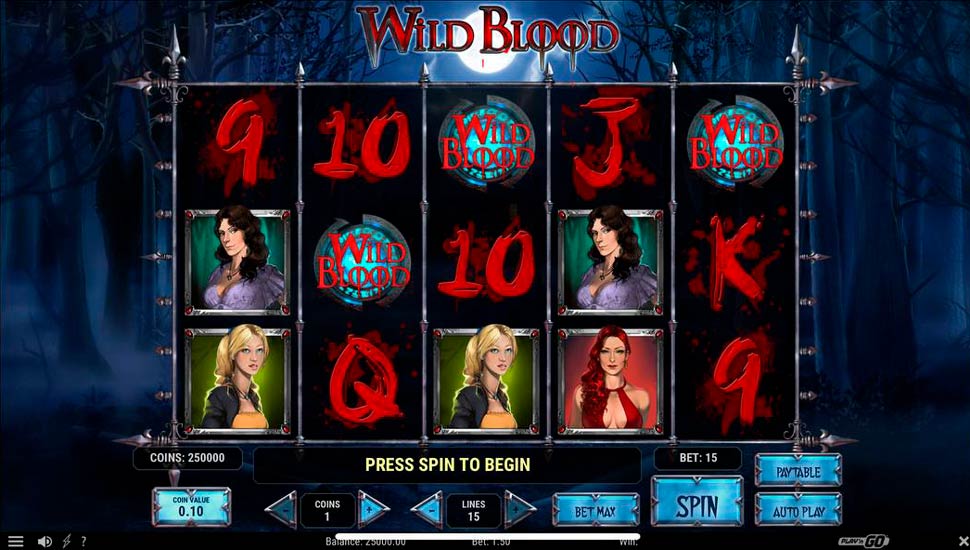 Wild Blood Slot Review | Demo & Free Play | RTP Check