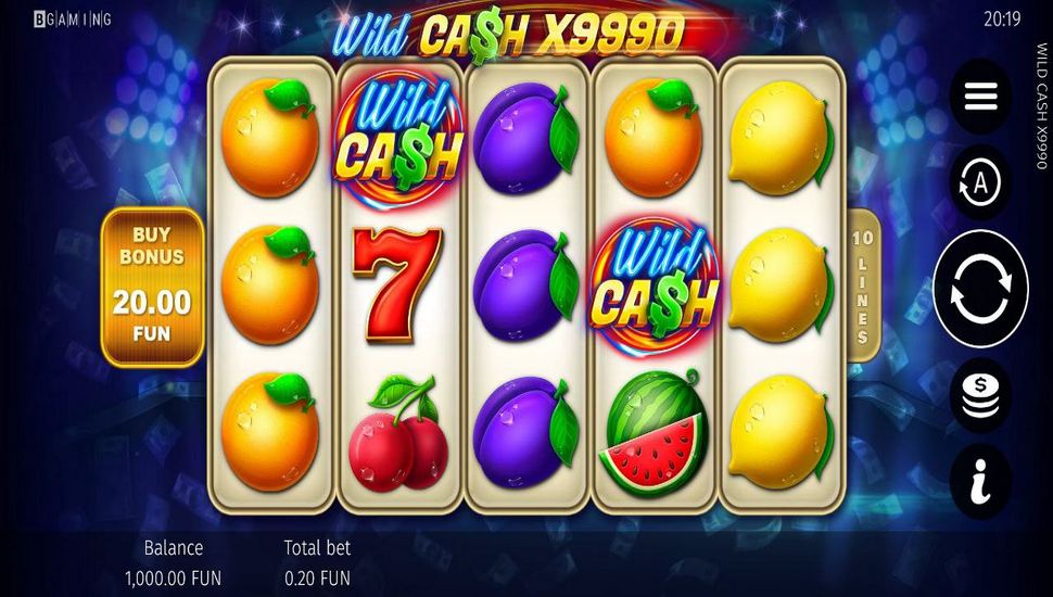 Wild Cash x9990 Slot Mobile