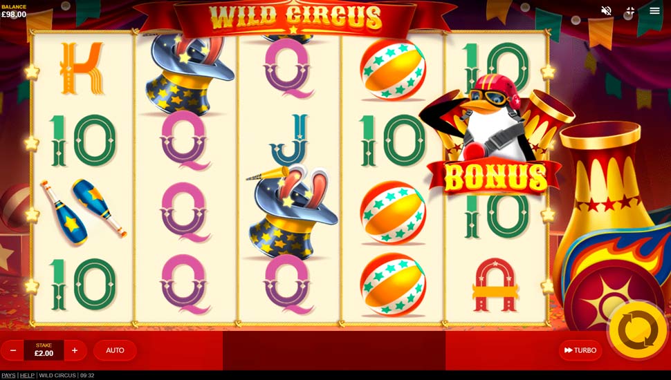 Wild Circus Slot - Review, Free & Demo Play