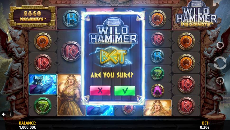 Wild Hammer Megaways slot - feature