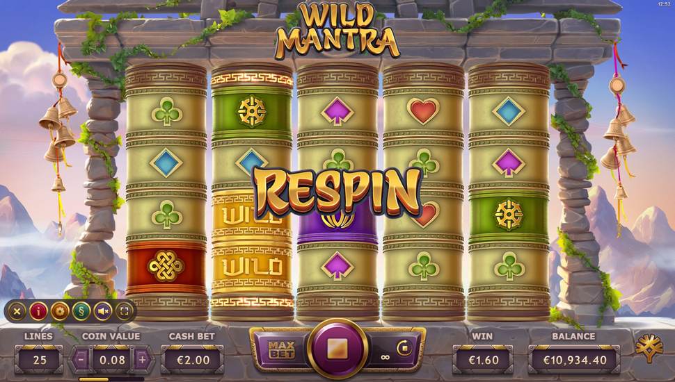 Wild Mantra Slot - Respin