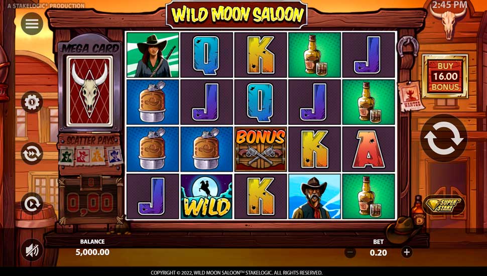 Wild Moon Saloon Slot - Review, Free & Demo Play preview