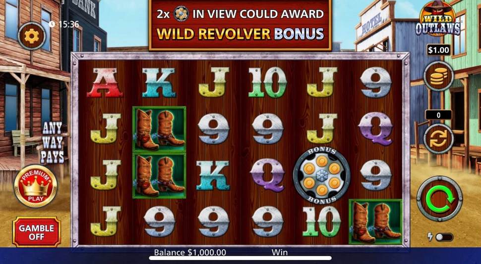 Wild outlaws slot mobile