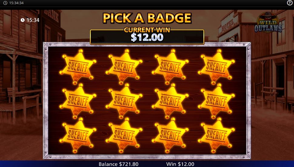 Wild outlaws slot wild revolver bonus